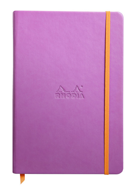 Rhodia Hardcover Notebook - A5 - Lilac - Lined